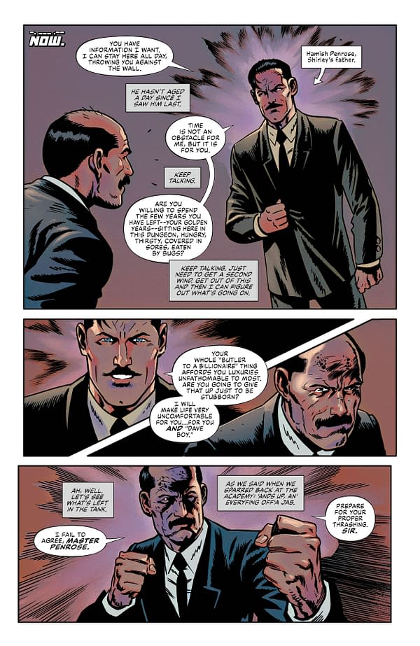 Interior preview page from Pennyworth #5