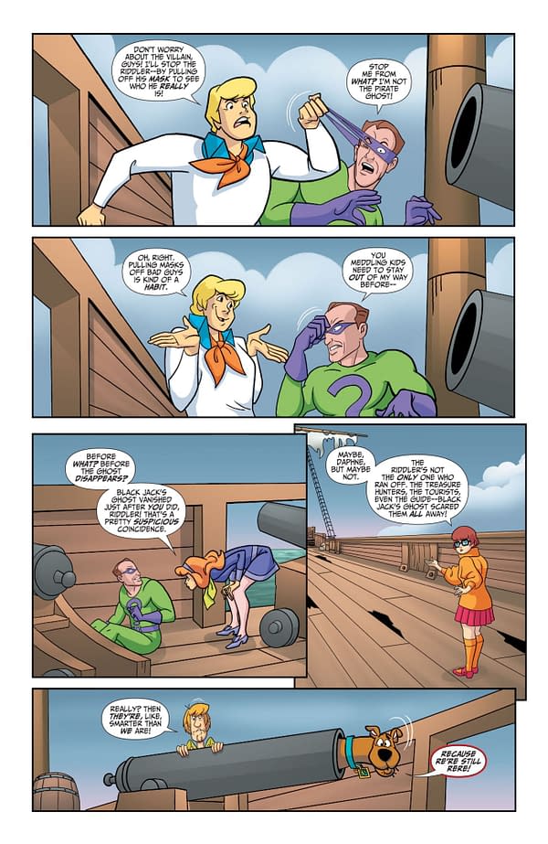 Interior preview page from Batman & Scooby-Doo Mysteries #9