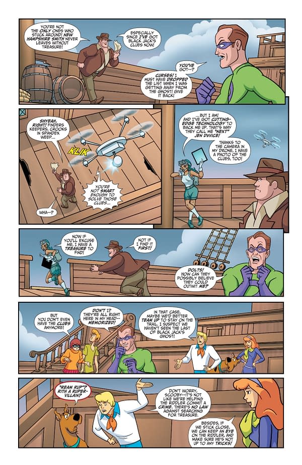 Interior preview page from Batman & Scooby-Doo Mysteries #9