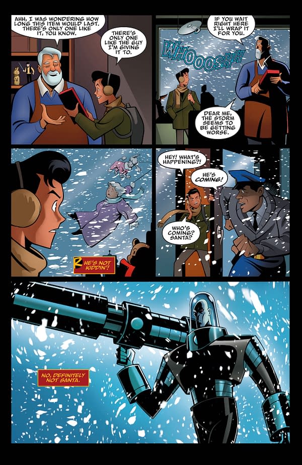 Interior preview page from Tis the Season to Be Freezin #1