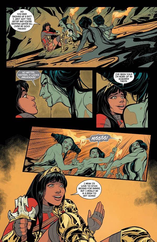 Interior preview page from Wonder Girl #6
