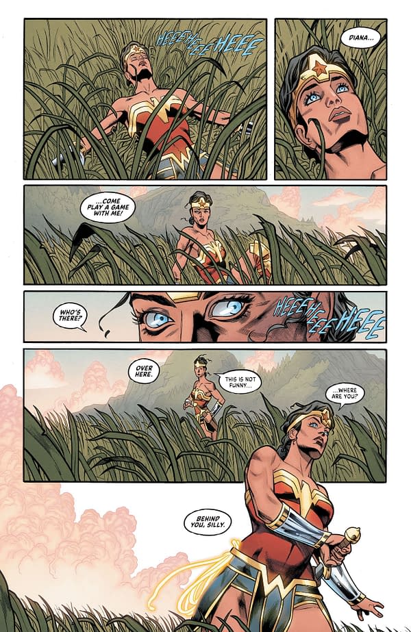 Interior preview page from Wonder Woman: Evolution #2