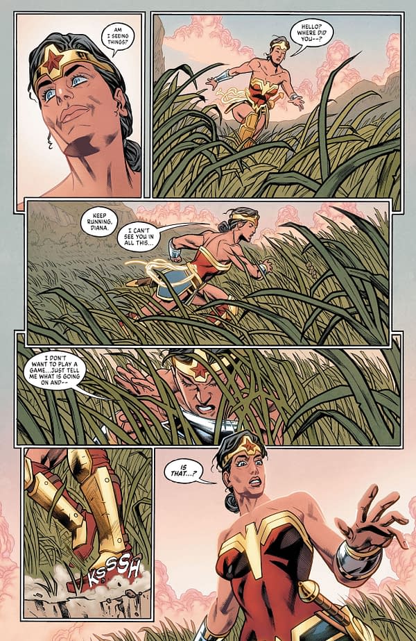 Interior preview page from Wonder Woman: Evolution #2