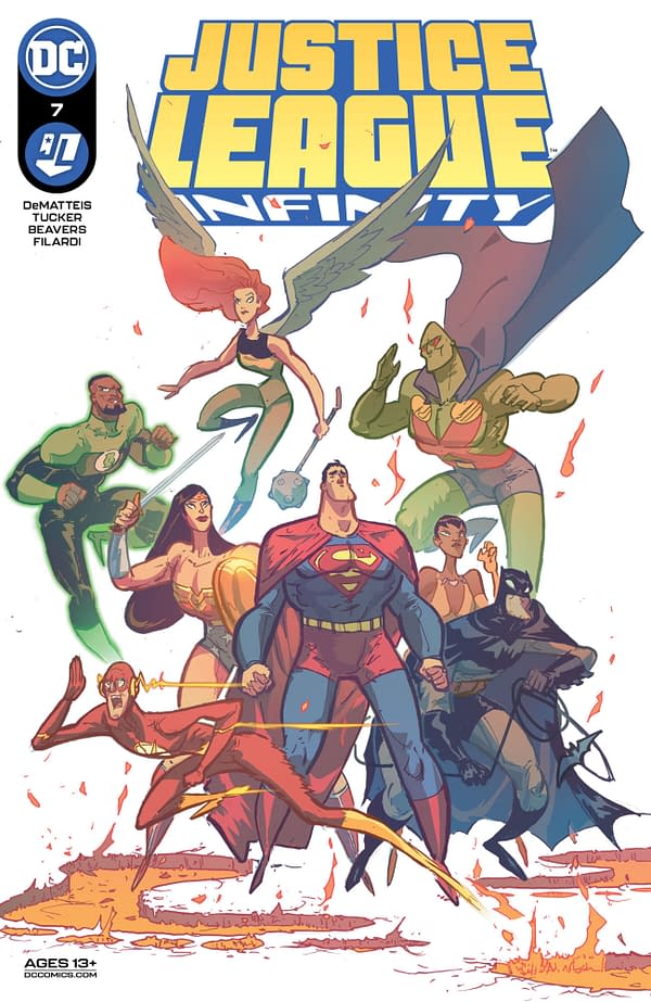 Cover image for JUSTICE LEAGUE INFINITY #7 (OF 7)