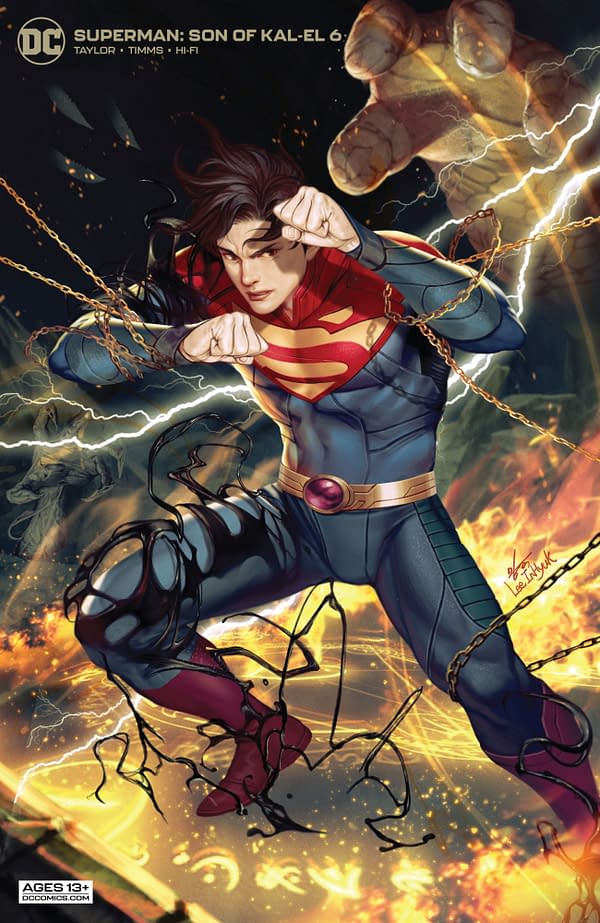 Cover image for SUPERMAN SON OF KAL-EL #6 CVR B INHYUK LEE CARD STOCK VAR