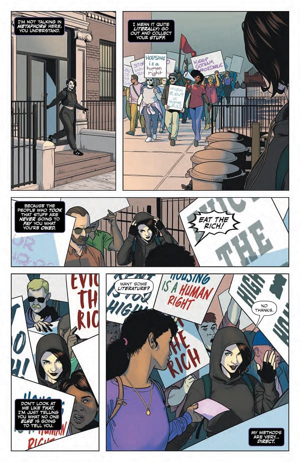 Interior preview page from Batman: One Bad Day - Catwoman #1