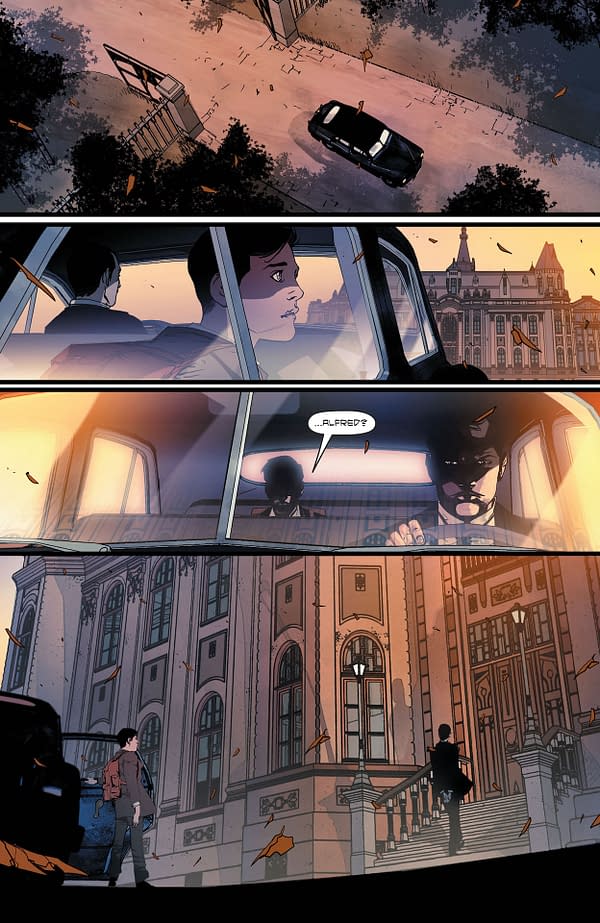 Interior preview page from Batman: The Knight #1