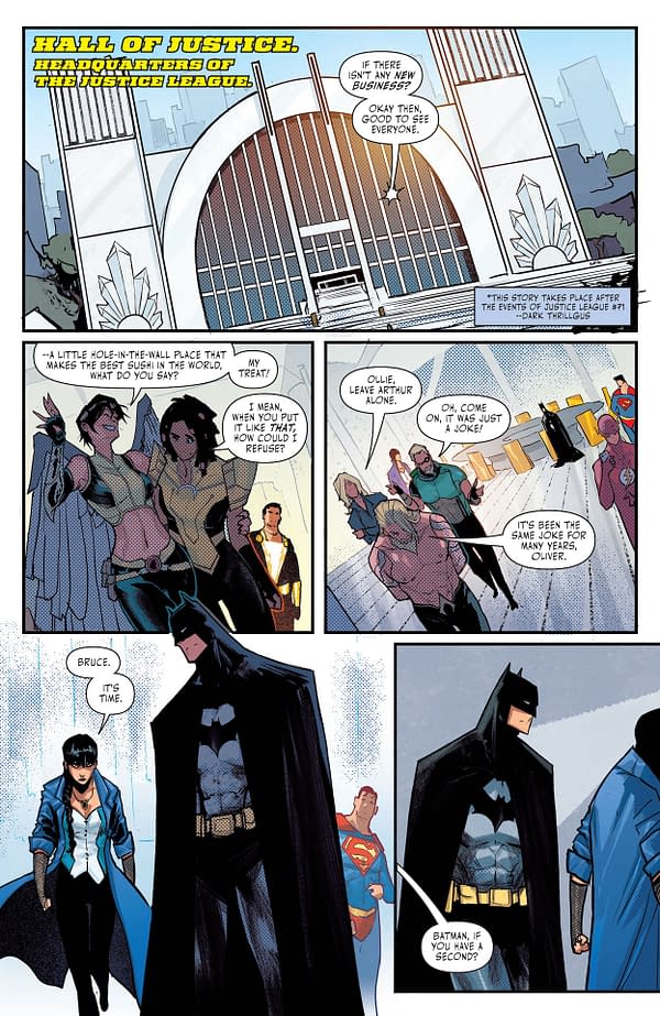 Interior preview page from Batman: Urban Legends #11