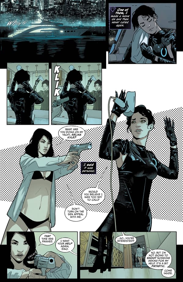 Interior preview page from Catwoman #39