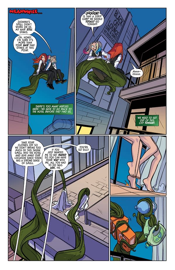 Interior preview page from Harley Quinn: The Animated Series - Eat Bang Kill Tour #5