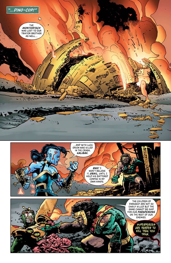 Interior preview page from Justice League Incarnate #3