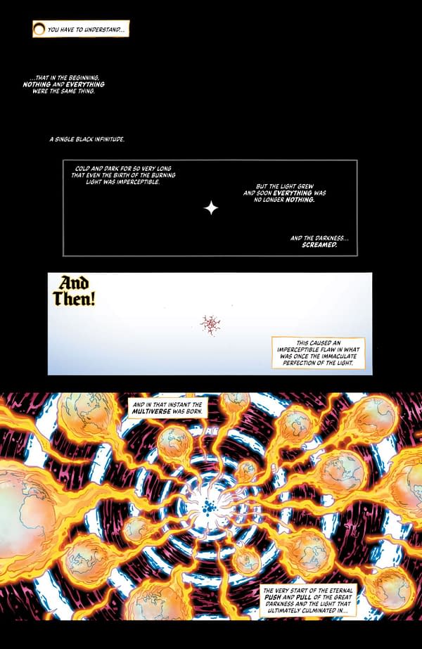 Interior preview page from Justice League Incarnate #4