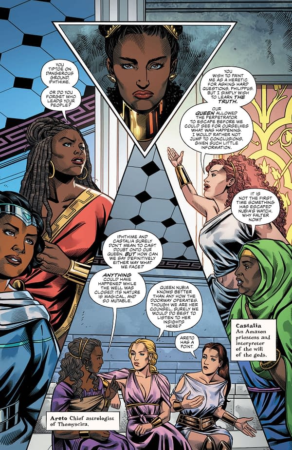 Interior preview page from Nubia and the Amazons #4