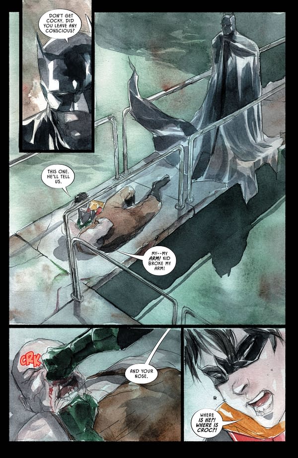 Interior preview page from Robin & Batman #3