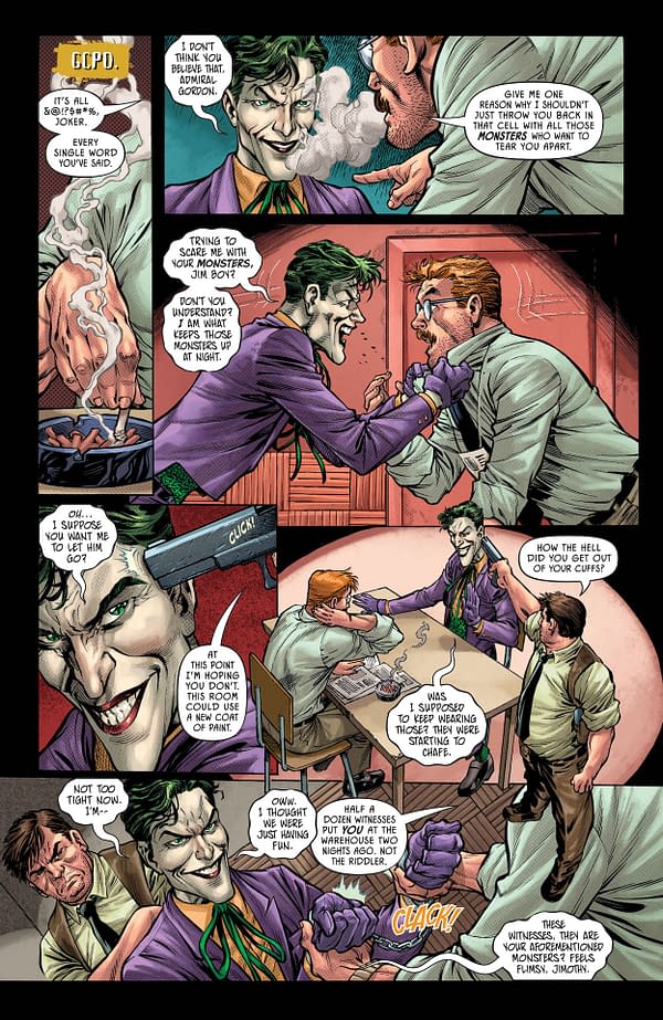Interior preview page from Joker Presents: A Puzzlebox #6