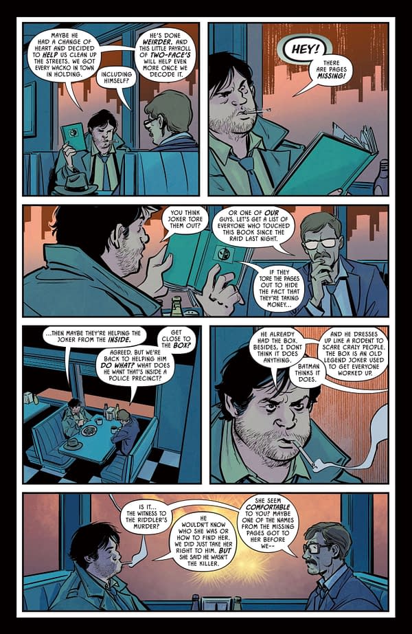 Interior preview page from Joker Presents: A Puzzlebox #7
