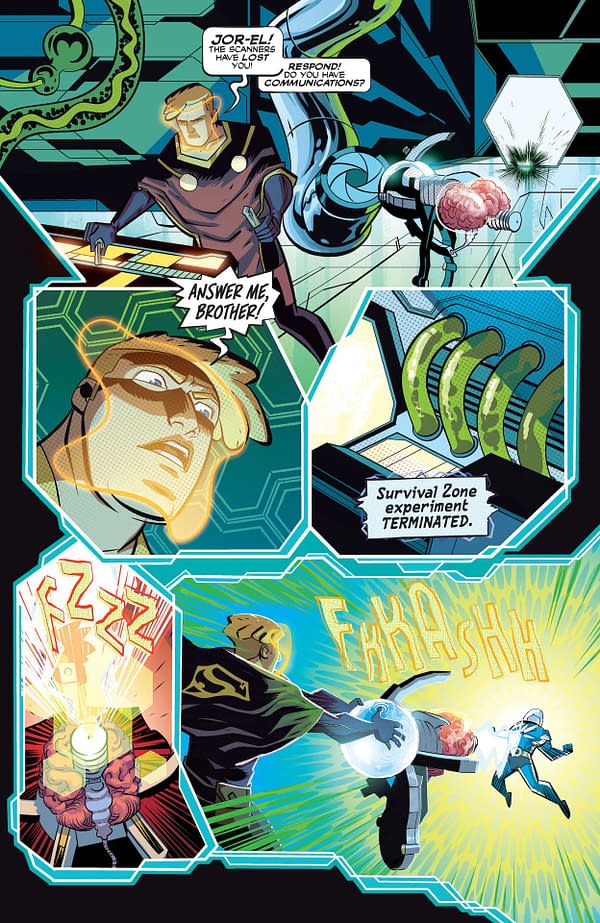 Interior preview page from World of Krypton #2