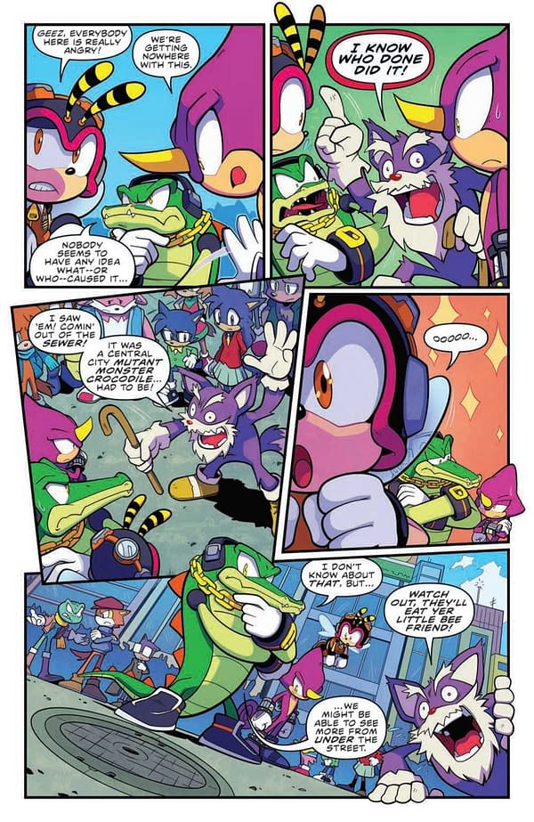 Interior preview page from Sonic the Hedgehog #48
