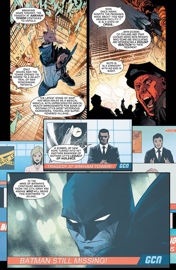 Interior preview page from Detective Comics #1055