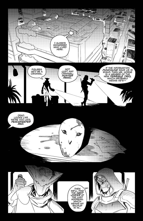 Interior preview page from Future State Gotham #10