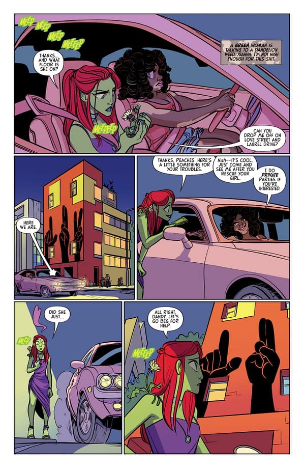 Interior preview page from Harley Quinn: The Animated Series: The Eat Bang Kill Tour #6