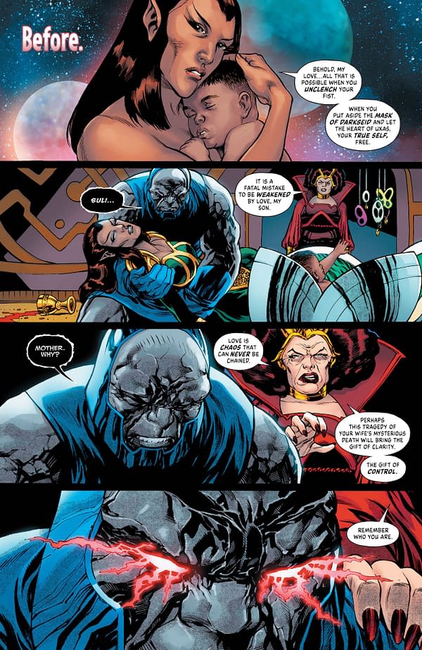 Interior preview page from Justice League Incarnate #5