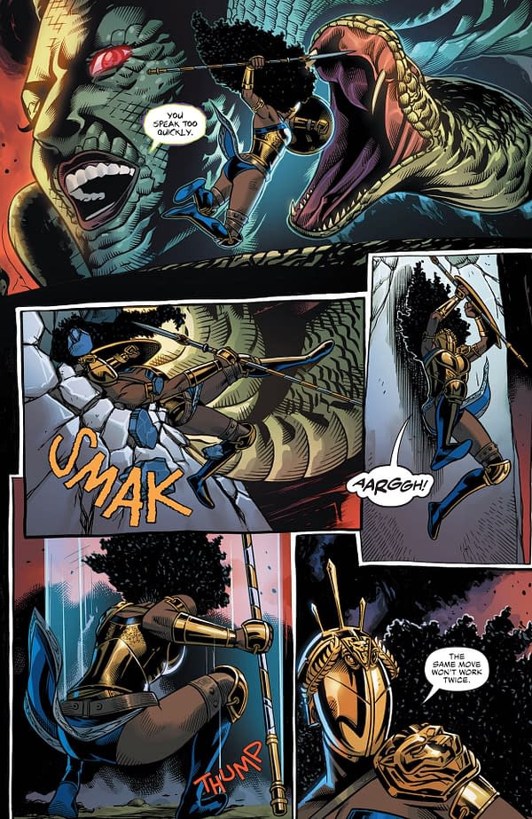 Interior preview page from Nubia and the Amazons #5