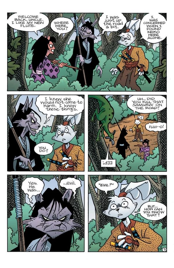 Interior preview page from Usagi Yojimbo #26