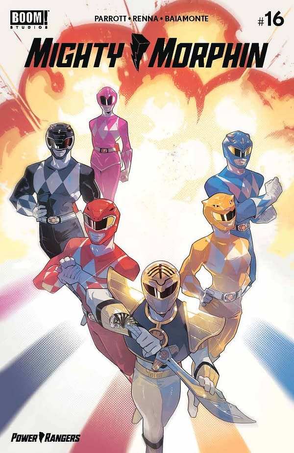 Cover image for MIGHTY MORPHIN #16 CVR F FOC REVEAL VAR MIGYEONG