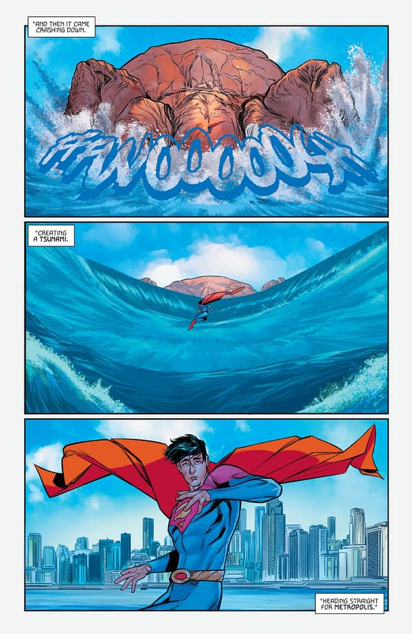 Interior preview page from Superman: Son of Kal-El #8