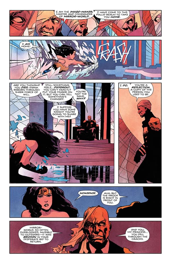 Interior preview page from Wonder Woman #784