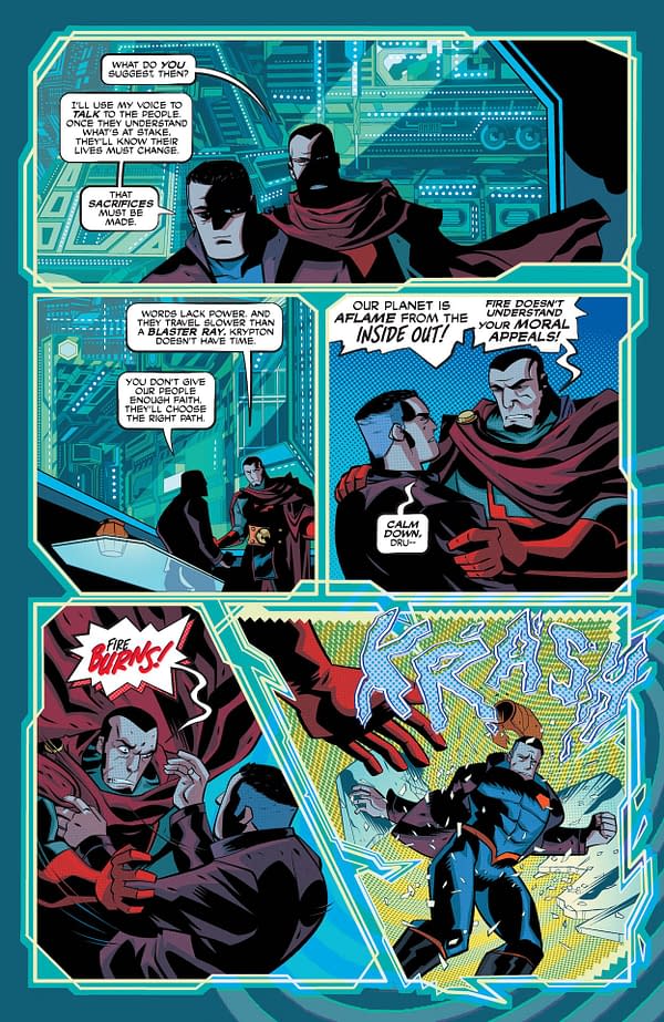 Interior preview page from World of Krypton #4