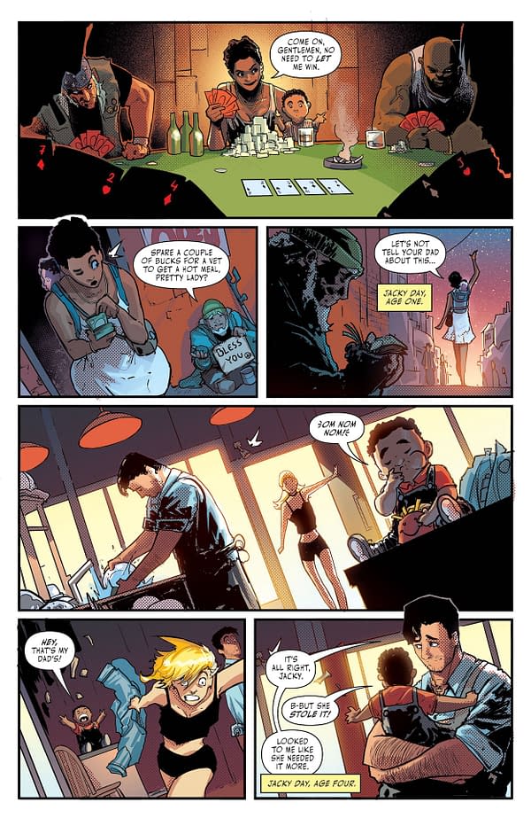 Interior preview page from Batman Urban Legends #13