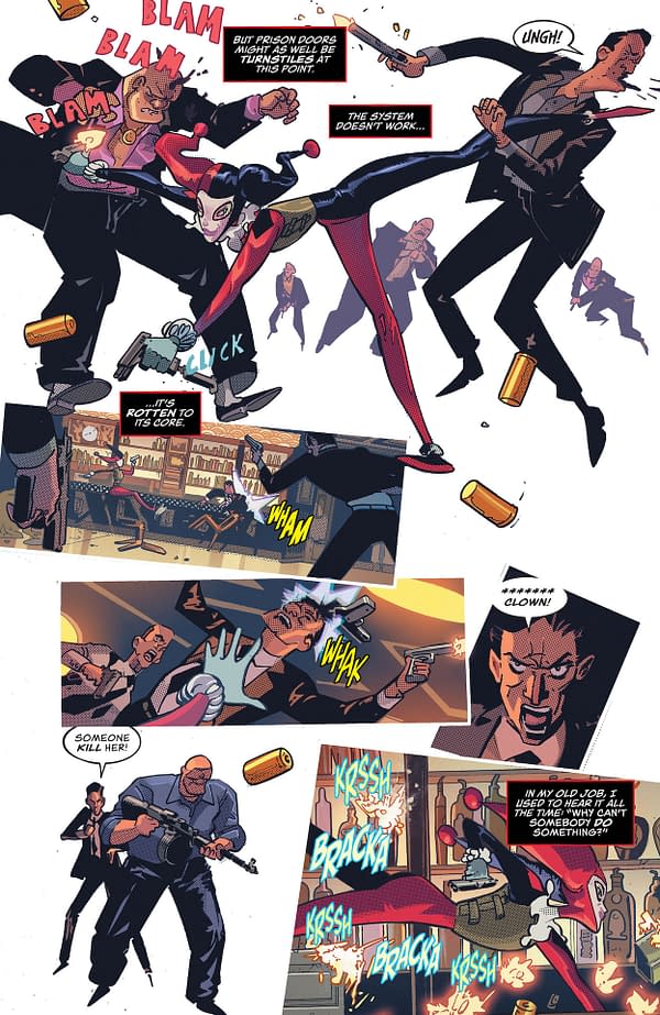 Interior preview page from Harley Quinn #13