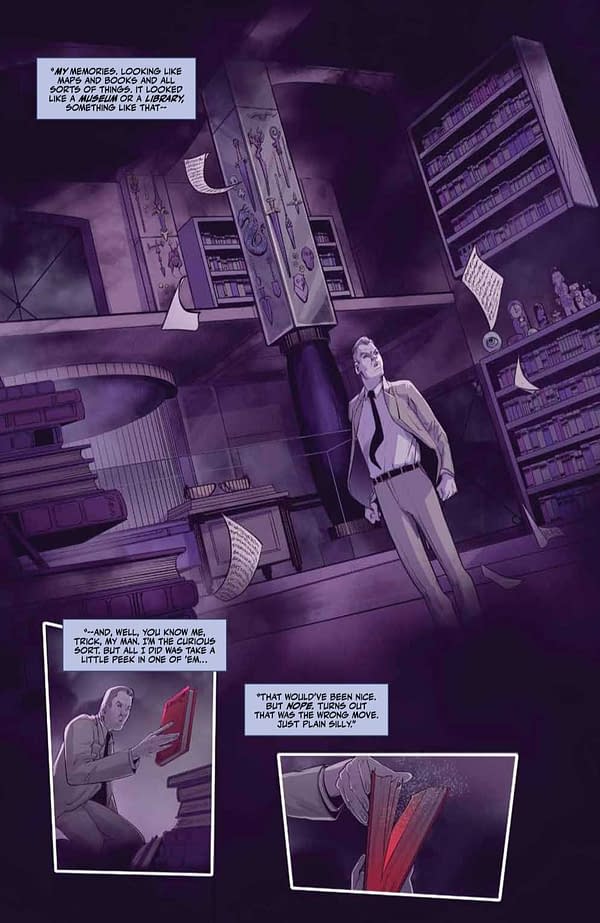 Interior preview page from Buffy the Vampire Slayer 25th Anniversary Special #1