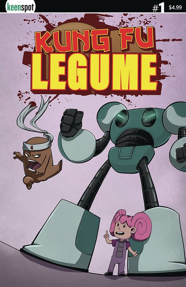 Cover image for KUNG FU LEGUME #1 CVR A MICHAEL ADAMS