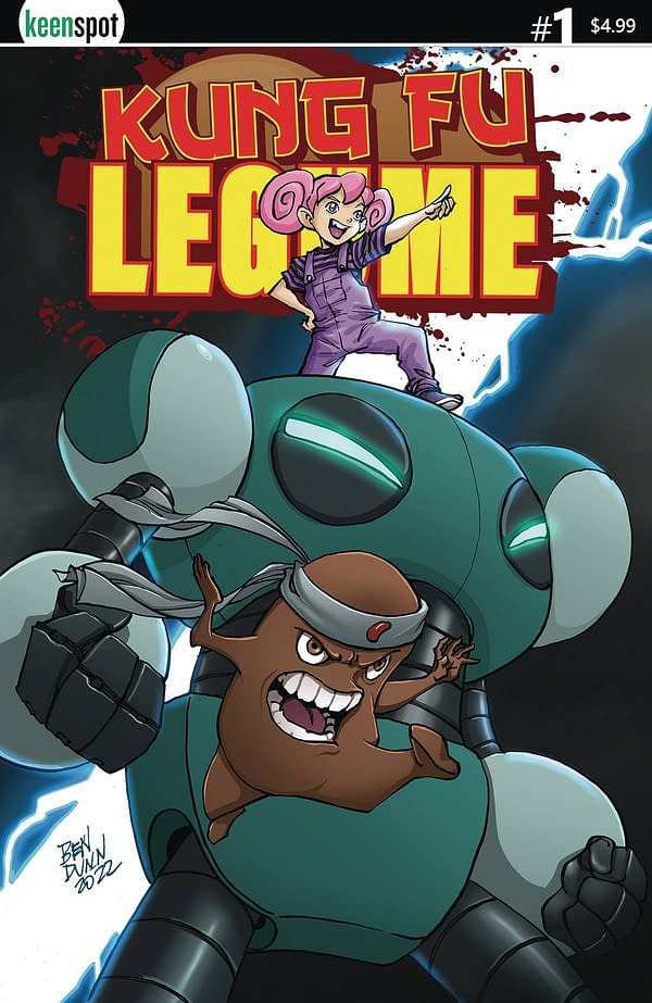 Cover image for KUNG FU LEGUME #1 CVR B BEN DUNN