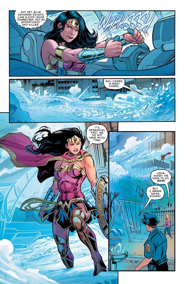 Interior preview page from Sensational Wonder Woman Special #1