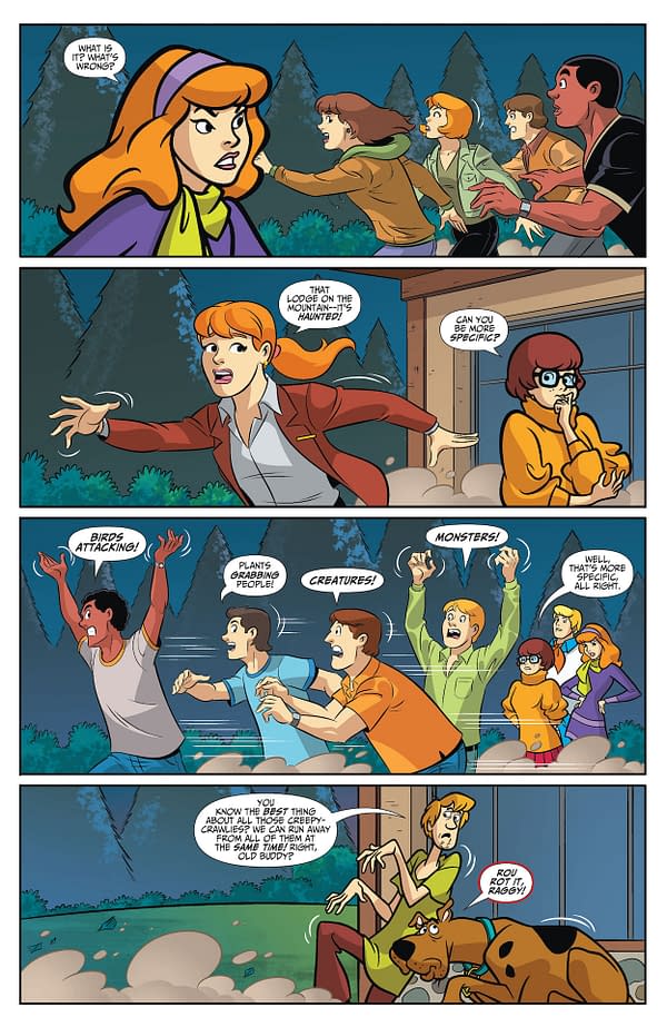 Interior preview page from Batman and Scooby-Doo Mysteries #12