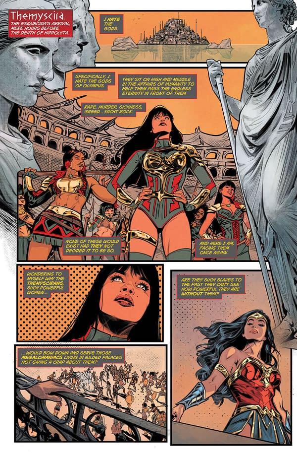 Interior preview page from Trial of the Amazons: Wonder Girl #1
