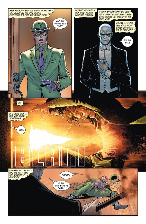 Interior preview page from Batman: Killing Time #3