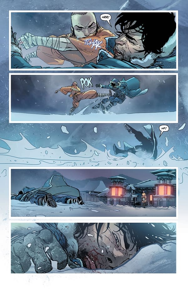 Interior preview page from Batman: The Knight #4