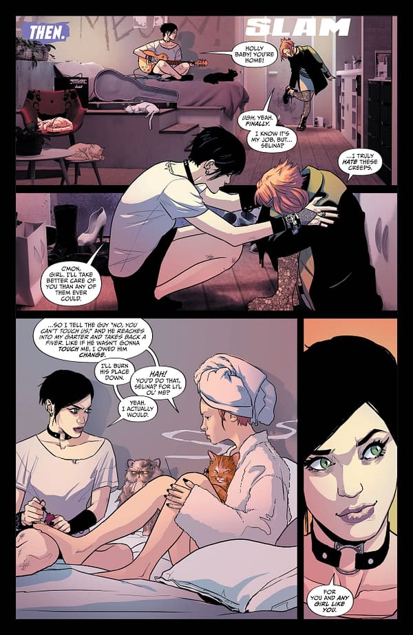 Interior preview page from Catwoman #42