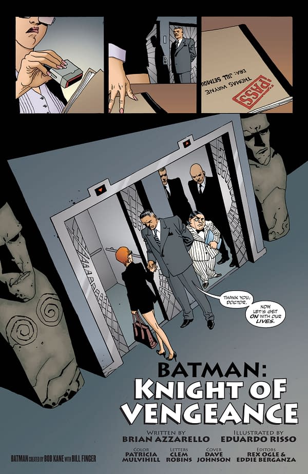 Interior preview page from Flashpoint Batman: Knight of Vengeance #1