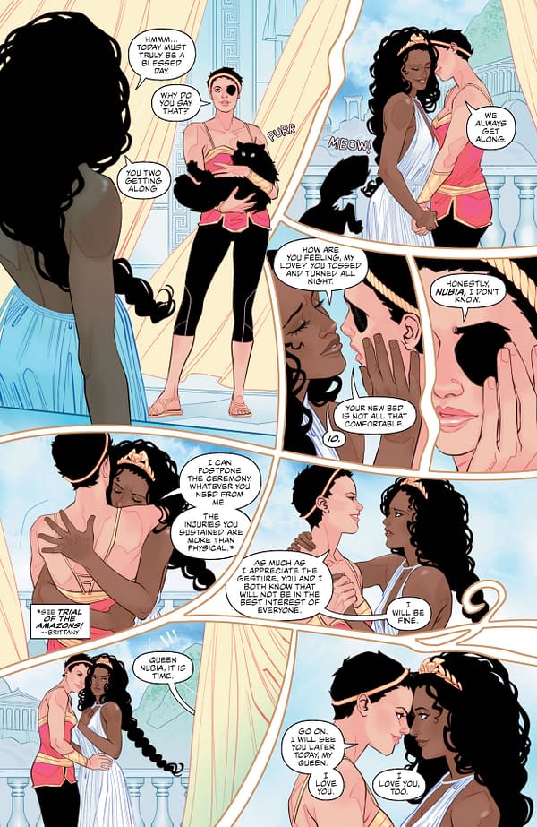 Interior preview page from Nubia Coronation Special #1