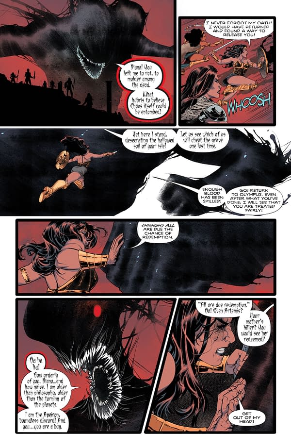 Interior preview page from Trial of the Amazons #2