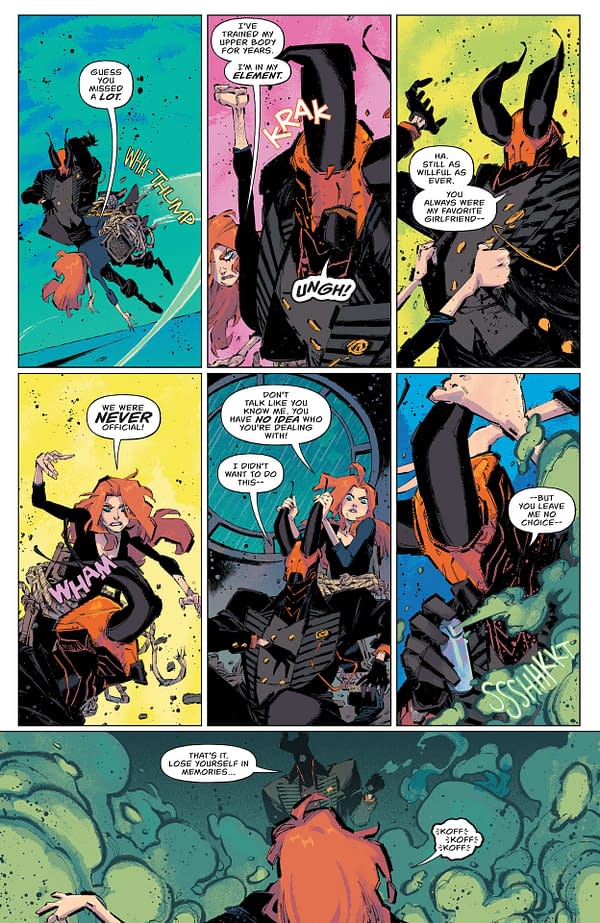 Interior preview page from Batgirls #6