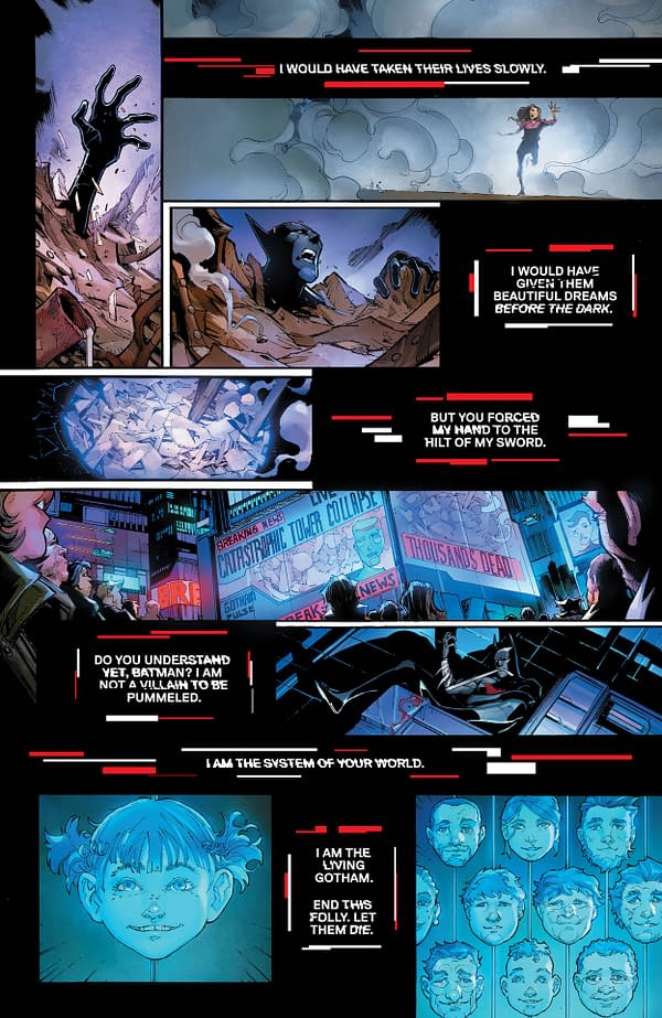 Interior preview page from Batman Beyond: Neo-Year #2