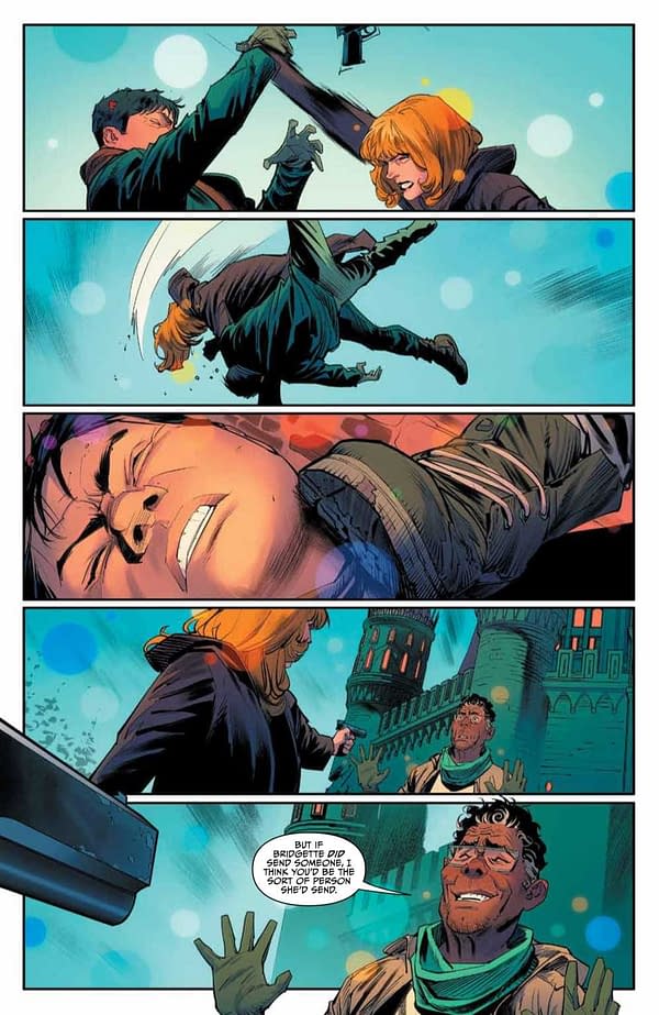 Interior preview page from Once and Future #25