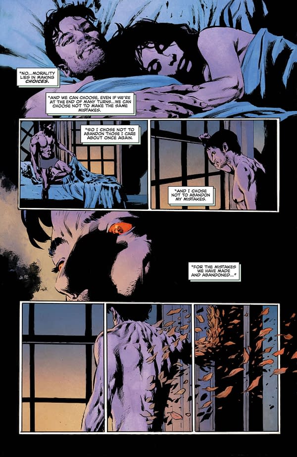 Interior preview page from Swamp Thing #13